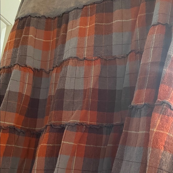 Women's Blue Button-Up Blouse - Picture 8 of 9